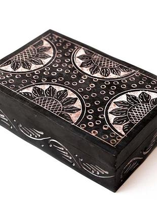 Скринька кам'яна фарбована no.-176 bm