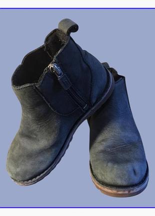 Ботинки челси нубук/кожа ugg 30/18,5