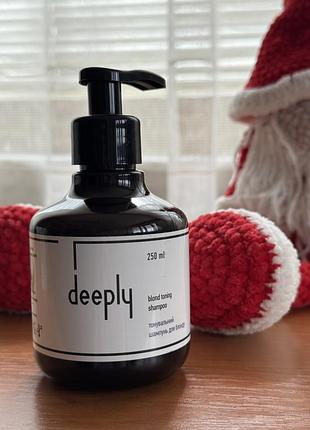 Шампунь deeply toning shampoo для блонду 250 мл
