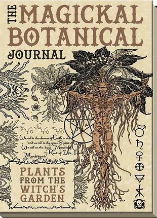 Блокнот для запису. магічні рослини. the magickal botanical - journal bm