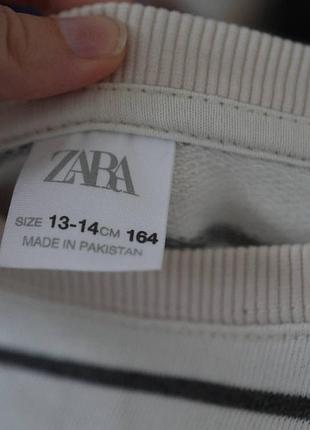 Светр у смужку zara 2