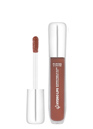 Увлажняющий блеск для губ parisa cosmetics hydro shine lip gloss (phl-06), 05 rosewood nude светло-коричневый daily skin care