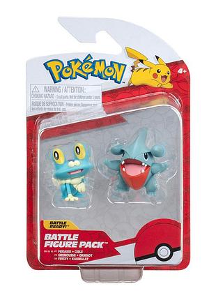 Набор игровых фигурок pokemon w16 - гибл и фроки