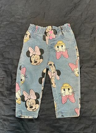 Джинси disney 74 розмір для дівчинки