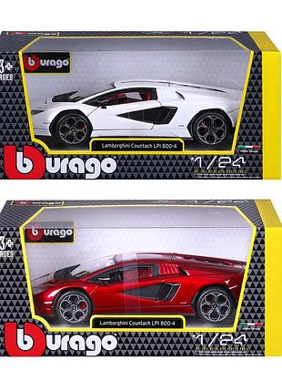 Автомодель – lamborghini countach lpi 800-4 (1:24) 5