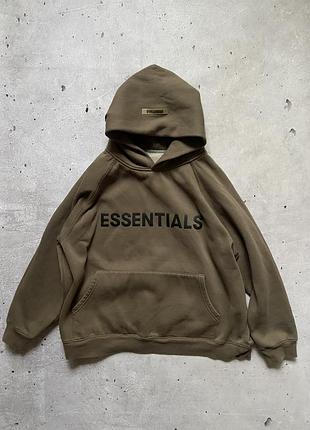 Оливкове худі essentials