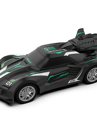 Автомобиль spray car на р/у - sport (черный, 1:24, свет, выхлопная пара)