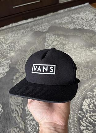 Бейсболка унісекс vans чорна