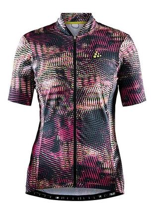 Велофутболка женская craft hale graphic jersey w