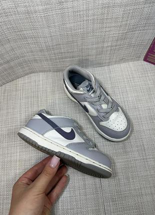 Оригинальные кроссовки nike dunk кожа