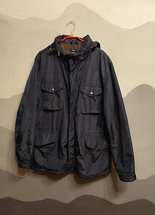 Куртка чоловіча gant field jacket темно-синя 2