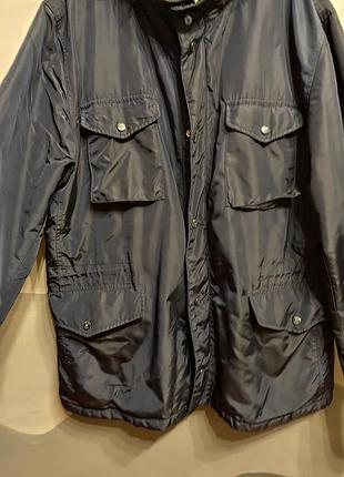 Куртка чоловіча gant field jacket темно-синя 4