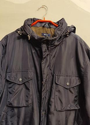 Куртка чоловіча gant field jacket темно-синя 3