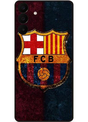 Чехол силиконовый бампер для samsung a27 с рисунком барселона barcelona