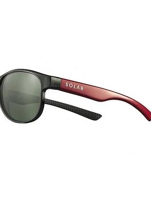 Очки солнцезащитные solar cross noir/rouge plz