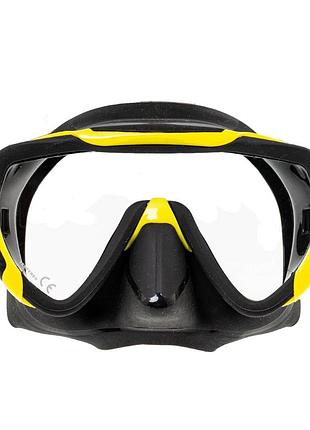 Маска marlin enjoy black/yellow