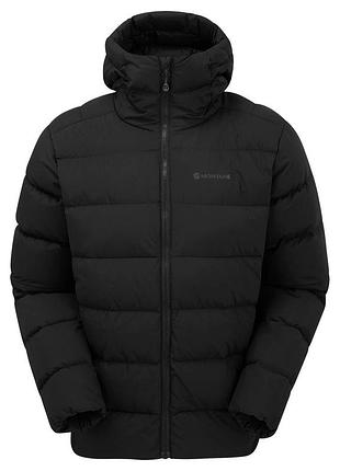 Курточка мужская пуховая montane tundra hoodie black