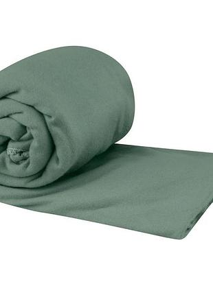 Полотенце sea to summit pocket towel l sage
