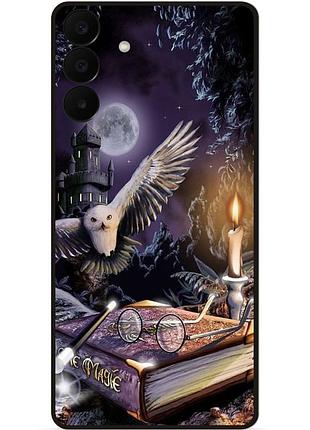 Силиконовый бампер чехол для samsung a27 с картинкой букля harry potter гарри поттер