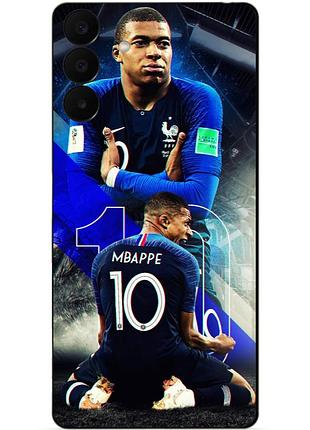 Силиконовый бампер чехол для samsung a27 с рисунком mbappe франция мбаппе
