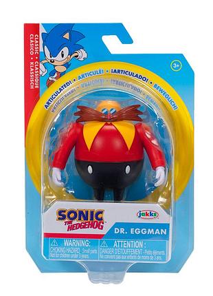 Ігрова фігурка з артикуляцією sonic the hedgehog - класичний доктор еггман 6 cm
