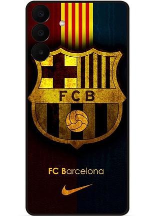 Чехол силиконовый бампер для samsung a27 с рисунком barcelona барселона