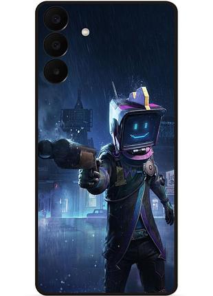 Чехол силиконовый бампер для samsung a27 с картинкой пабг puвg