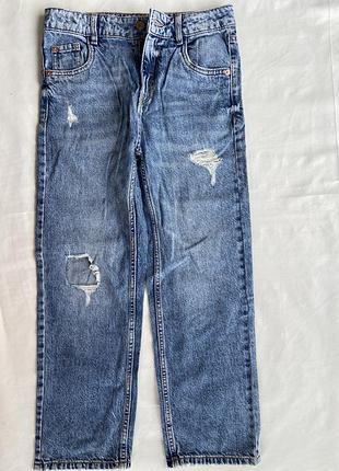 Укороченные джинсы zara, размер s