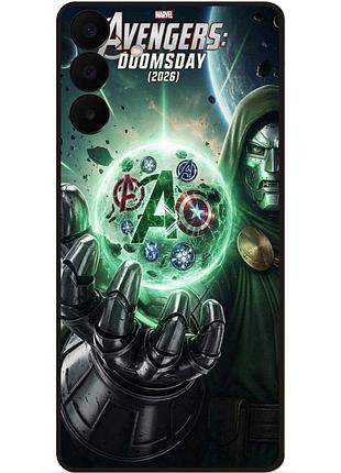 Силіконовий чохол бампер для samsung a27 з картинкою avengers doomsday мстители