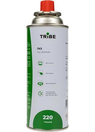 Баллон газовый цанговый tribe 220 г t-hf-0006