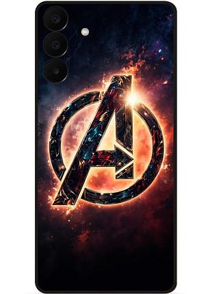 Чехол силиконовый бампер для samsung a27 с рисунком avengers doomsday мстители