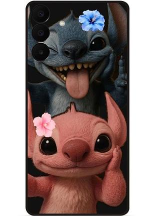 Силіконовий бампер чохол для samsung a27 з картинкою стіч stitch