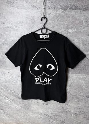 Футболка соловіча comme des garçons play