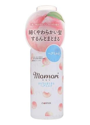 Молочко для волос с персиковым ароматом monori peach light &amp; cohesive hair milk