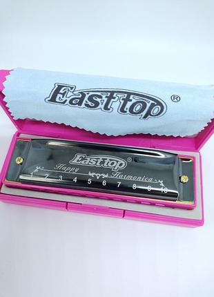 Губная гармошка розовая, губная гармошка harmonica