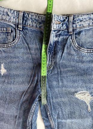 Укороченные джинсы zara, размер s 6