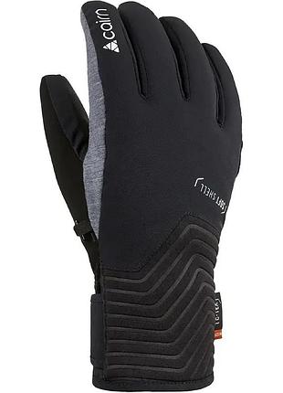 Рукавиці жіночі cairn elena w black/dark grey