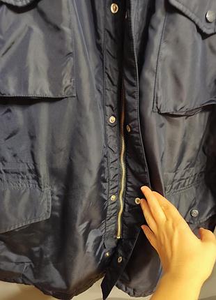 Куртка чоловіча gant field jacket темно-синя 7