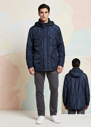 Куртка чоловіча gant field jacket темно-синя