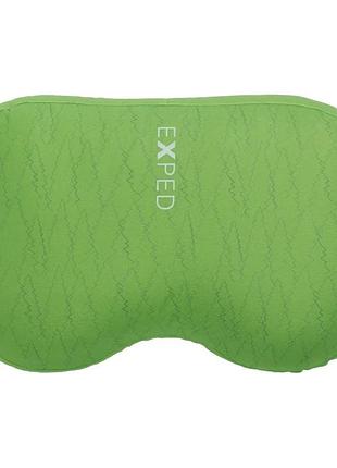 Подушка надувная exped down pillow m lichen forest