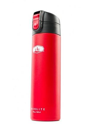 Термокружка gsi outdoors microlite 500 flip red