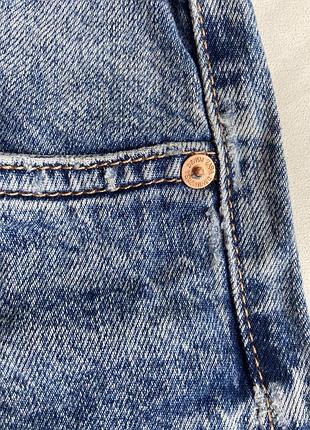 Укороченные джинсы zara, размер s 8