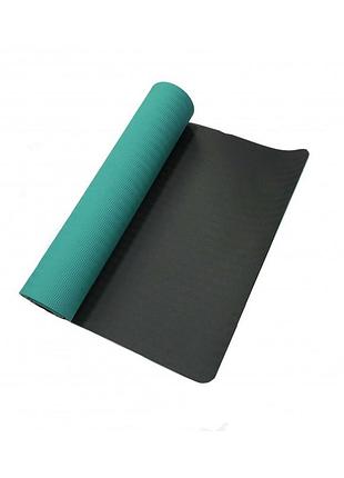 Коврик для йоги liveup yoga mat tpe ls3237-06 173*61*0,6см