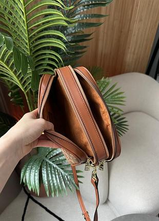 Сумка coach jamie camera bag large beige 9