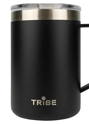 Термочашка tribe classic mug 500 мл t-fa-0033 black