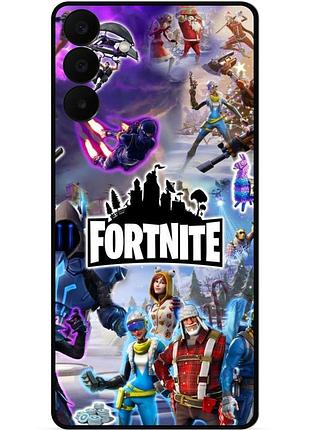 Силіконовий чохол бампер для samsung a27 гра fortnite фортнайт