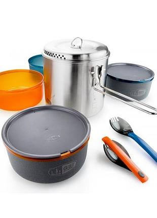 Набор посуды gsi dualist glacier stainless