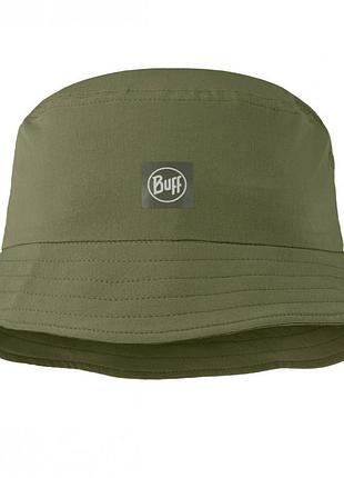 Панама buff adventure bucket hat solid tundra khaki