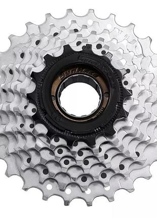 Трещотка инд. sun race m2a 6-k 14-28t nickel/black