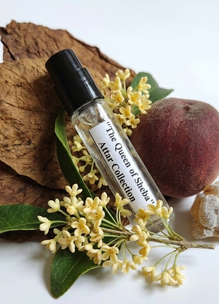 Парфуми розпив / the queen of sheba від attar collection / персик османтус лист тютюну амбра ➡️ об'єм 3мл, 5мл, 10мл